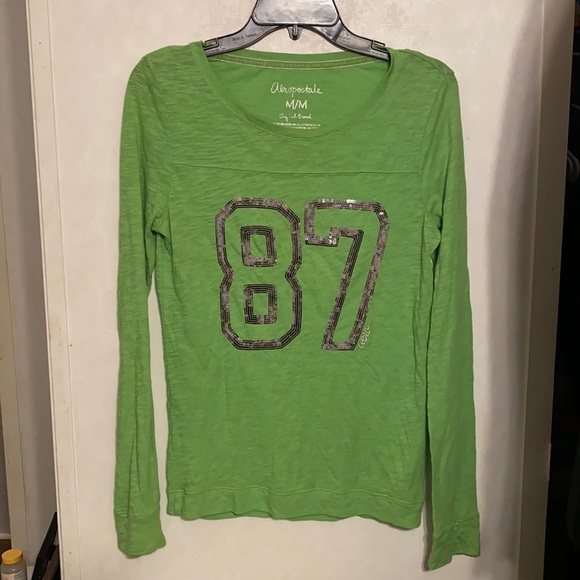 Aeropostale Long Sleeve Bling T shirt - Picture 2 of 5